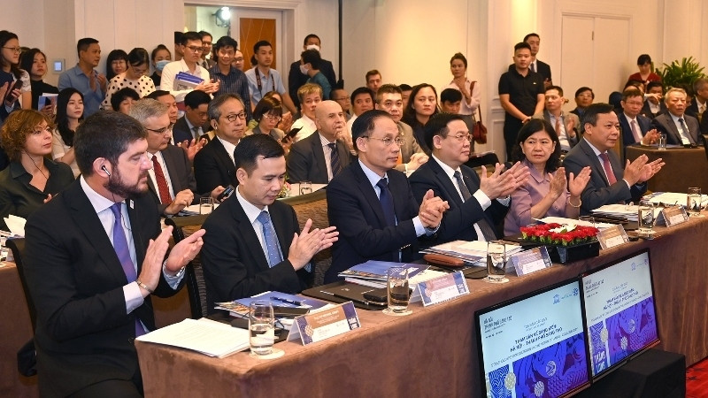 与会代表。（图片来源：人民报网）