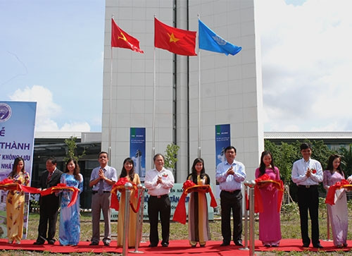 新山一国际机场空中交通管制塔落成典礼。