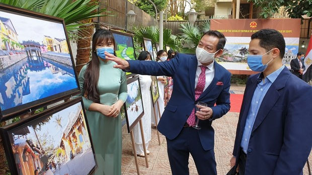 越南风土人情图片展。（图片来源：越通社）