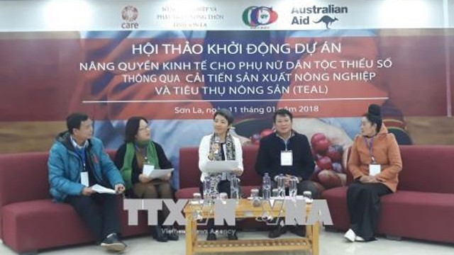 国际救助贫困组织协助越南提高少数民族妇女的经济权。（图片来源：越通社）