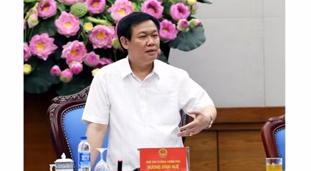 王廷惠副总理发表讲话。（图片来源：民智报）