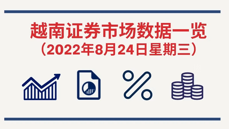 8月24日越南证券市场数据一览 【图表新闻】 