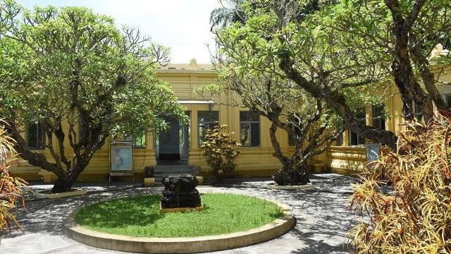 岘港市占族雕刻博物馆。