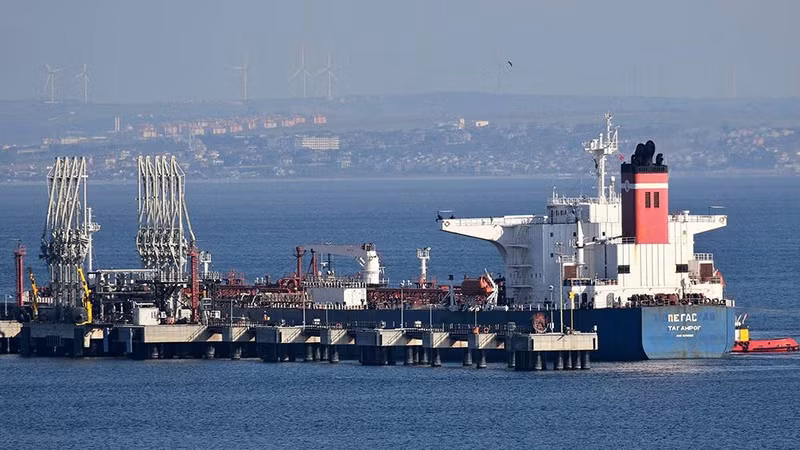 油轮“Pegas”号。（图片来源：路透社）