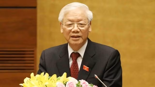 越共中央总书记阮富仲。