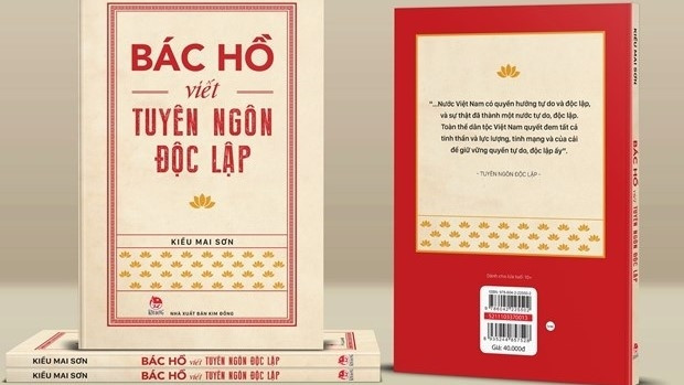 《胡伯伯书写〈独立宣言〉》一书正式出版发行。（图片来源：越通社）