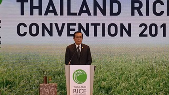 泰国总理巴育•占奥差在开幕式上发表讲话。（图片来源：越南财政时报）