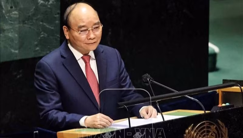 越南国家主席阮春福在联合国大会第76届会议一般辩论上的讲话 (全文)