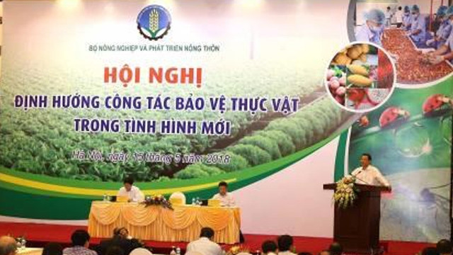 “新形势下植物保护工作方向”会议全景。
