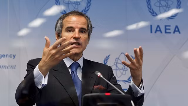 国际原子能机构总干事拉斐尔·格罗西。