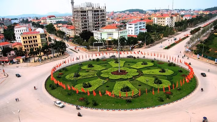 附图： 北宁市的一角。