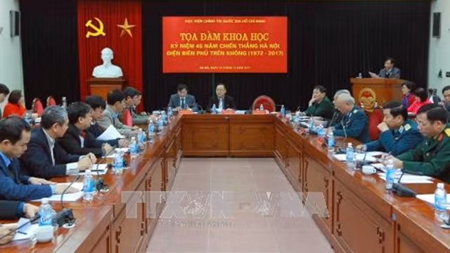 座谈会全景。（图片来源：越通社）