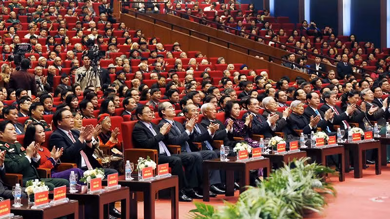 党和国家领导人出席活动。维灵 摄