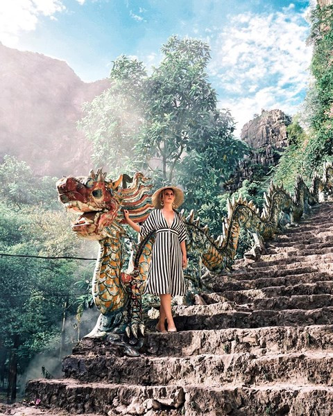 ‘舞洞’——宁平省旅游胜地三谷的灵感女神（组图） ảnh 5