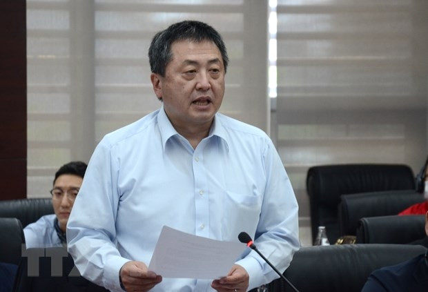 日本国际协力机构(JICA)驻越南代表处首席代表清水彰。