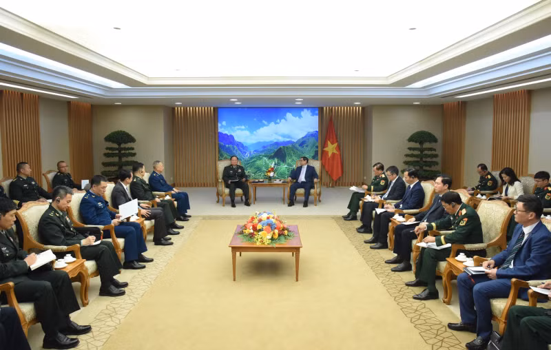 会见场景。