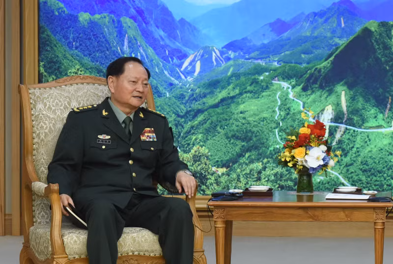 张又侠副主席发表讲话。
