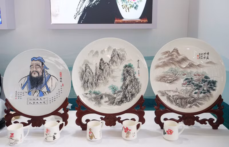 山东瓷器。