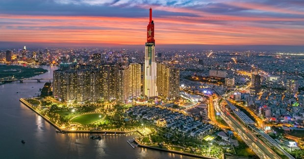 附图：胡志明市一角。