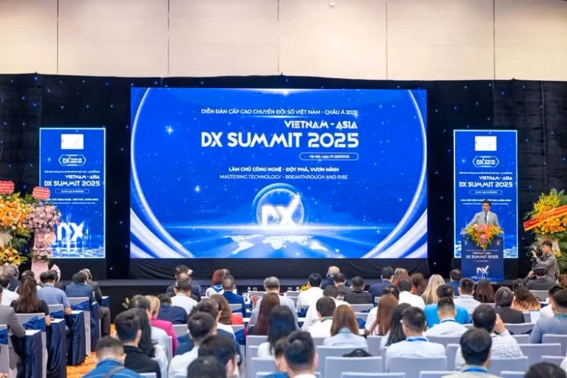 “2025年越南—亚洲数字化转型高级别论坛”场景。