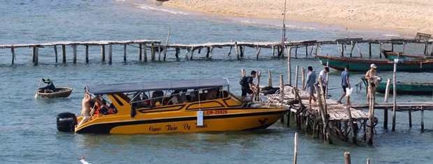 富国岛快艇租出。