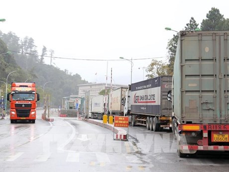 越南工贸部全力解决边境口岸货物拥堵问题