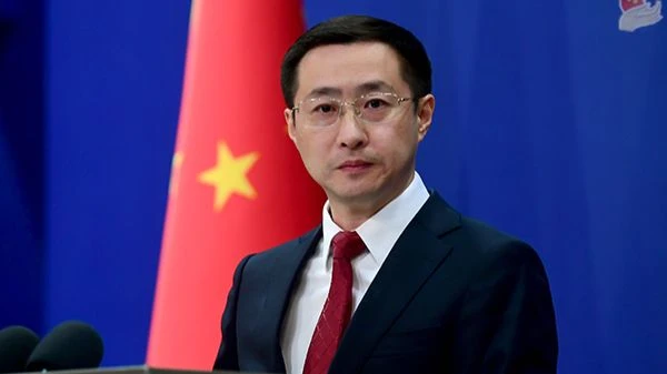中国外交部发言人林剑。（图源：fmprc.gov.cn）