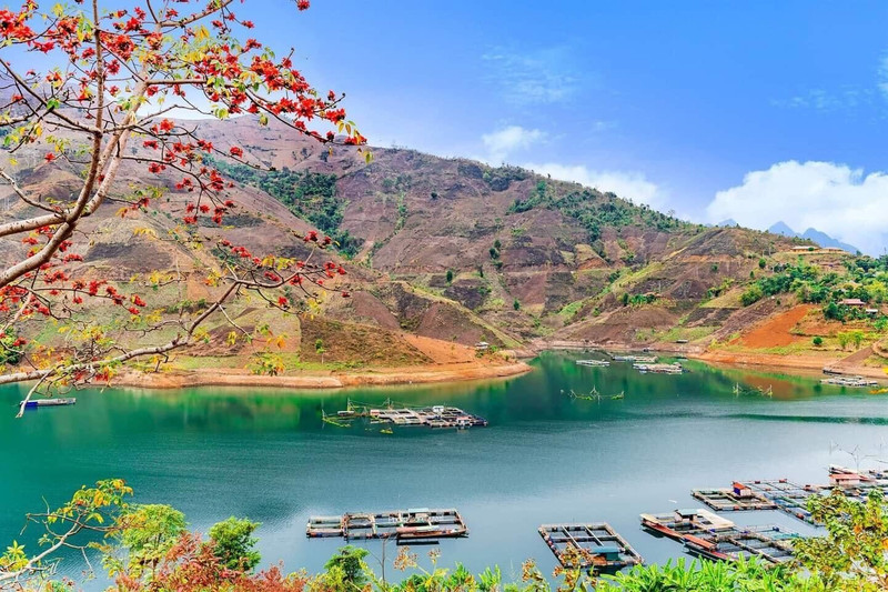 琼崖湖风光如诗。（图片来源：vietnam intergration magazine)
