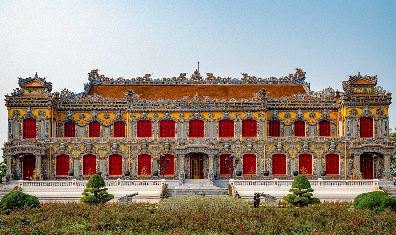 阮朝建中殿即将开放迎客。