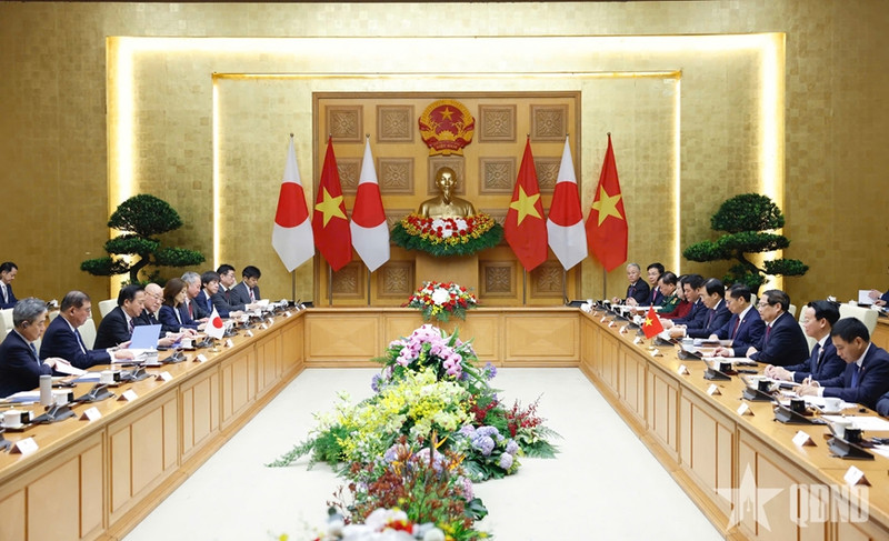 会谈场景。（图片来源：人民军队报）