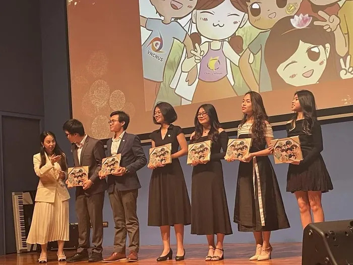新加坡越南留学生代表