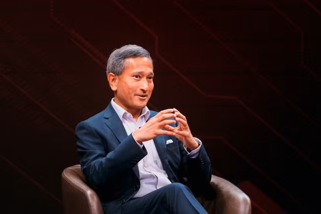 新加坡外长维文·巴拉克里希南。（图片来源：vtv.vn）