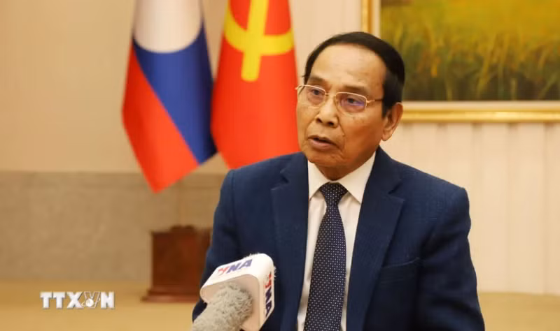 老挝人民革命党中央政治局委员、中央书记处常务书记、老挝国家副主席本通·吉玛尼。
