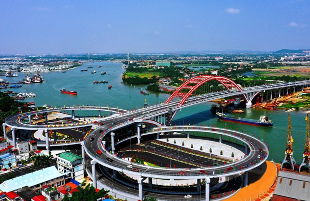 海防市一角。