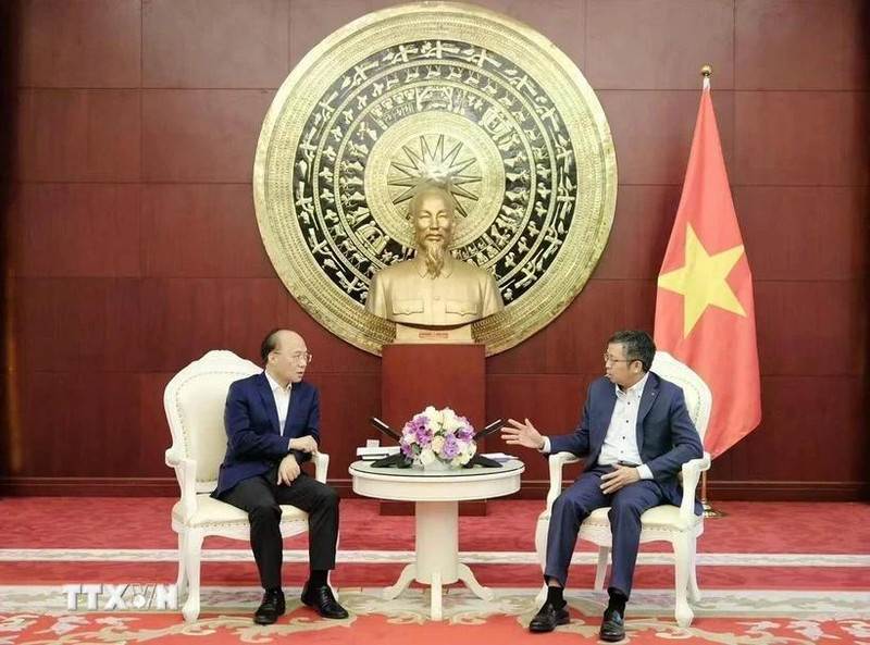越南驻中国大使范清平会见广西壮族自治区人民政府副主席廖品琥。