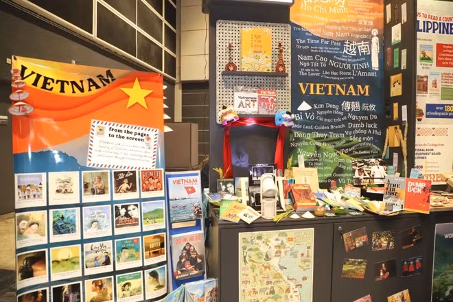 越南驻香港总领事馆展位。