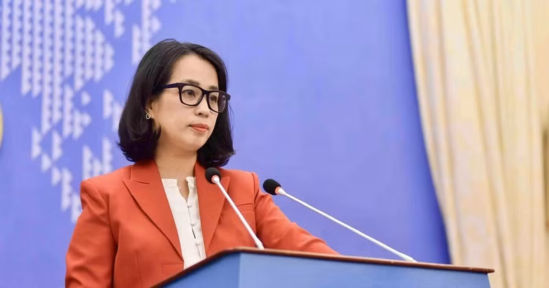 越南外交部发言人范秋姮。