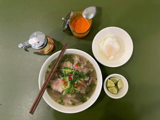 “Tèn ten”餐厅的菜肴。