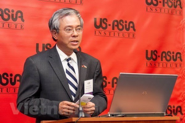 越南原外交部副部长、越南前驻美国大使范光荣。