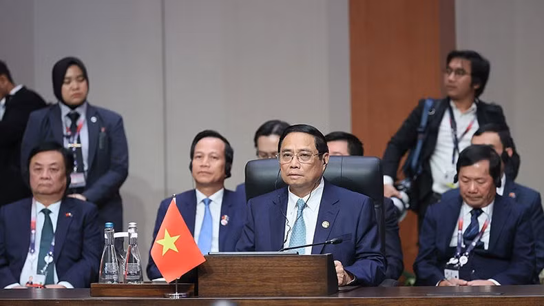 范明正出席第十八届东亚峰会。 范明正出席第十八届东亚峰会。