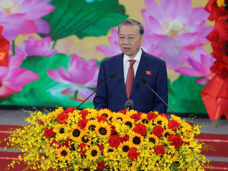 越共中央总书记苏林。