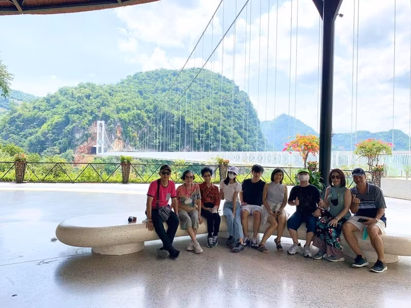 令人印象深刻地白龙玻璃桥（组图） ảnh 4