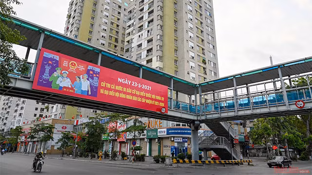 热闹非凡越南换届选举日（组图） ảnh 1