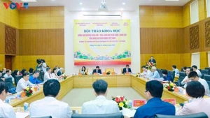 研讨会场景。（图片来源：VOV）