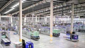 越南乳制品股份公司（Vinamilk）的工厂。