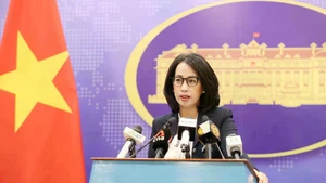 越南外交部发言人范秋姮。