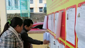 选民了解候选人的信息。