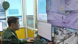 谅山省各口岸的货物贸易始终保持顺畅。