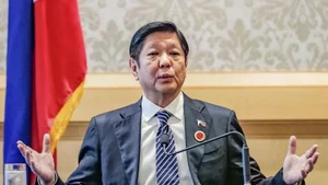 菲律宾总统费迪南德·马科斯。（图片来源：共同社/越通社）