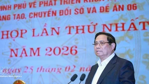 范明正总理在会上致辞。（图片来源：越通社）